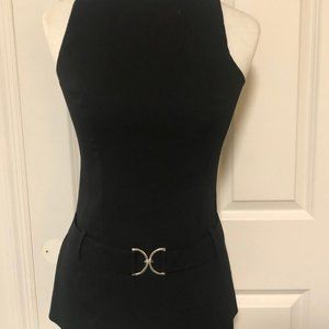 Black women's sleeveless top